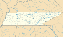 BNAの位置（テネシー州内）