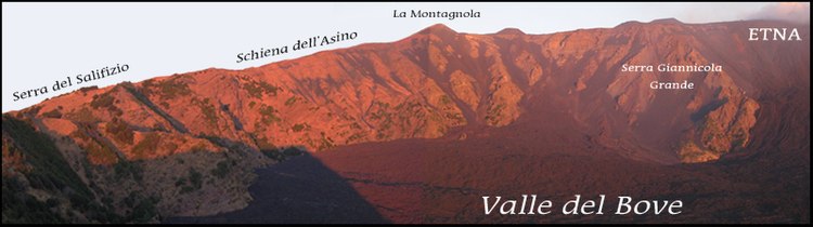 Valle del Bove seen from Mt. Zoccolaro