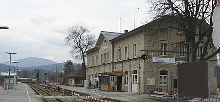 Zwiesel station in 2006, before the renovation