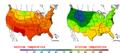 2014-07-01 Max-min Temperature, NOAA.