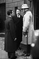 With Goebbels and von Blomberg during the national day of mourning – Feb 25, 1934