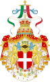 Segunda versión del escudo del Reino de Italia