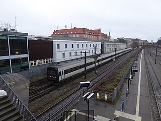 DSB IR4 15 at Østerport Station.