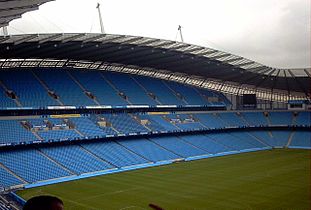 East Stand, die Osttribüne des Stadions