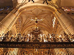 Capilla mayor de la catedral de Toledo.