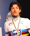 Fabian Cancellara världsmästare i tempolopp fyra gånger 2006-2010.