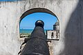 Cannon ball at Fort Saint Jago, Elmina