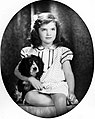 Jacqueline Kennedy (născută Bouvier) în 1935