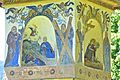 English: Alcove painting of Christ on the Mount of Olives on the east side Deutsch: Nischenmalerei von Christus am Ölberg auf der Ostseite