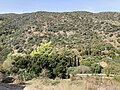 Dry landscape in Kythera.