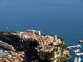 Prince's Palace of Monaco (aerial photography)