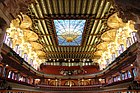 Interior del Palau de la Música, Barcelona.