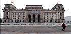 Friedrich-Ebert-Platz an der Rückseite des Reichstagsgebäudes