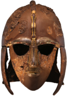 Room 41 – Sutton Hoo helmet, Anglo-Saxon, England, early 7th century AD