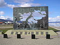 Monument to victims of Falklands War