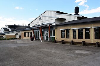 Kasern och elevhem i Östersund.