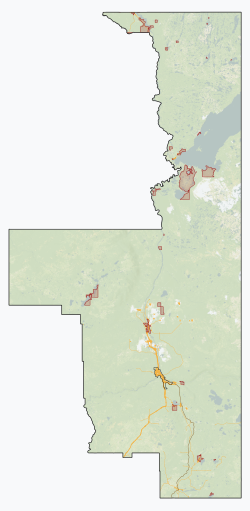 Fort McMurray is located in Regional Municipality of Wood Buffalo