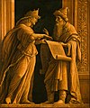 Andrea Mantegna: Eine Sibylle und ein Prophet um 1495