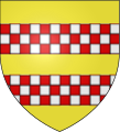 Coat of arms of the lords of Tomburg, vassals of the dukes of Luxembourg in the 14th century.