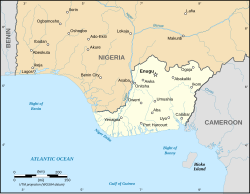 比亚法拉共和国的位置