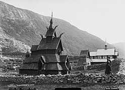 Fotografia della chiesa degli anni 1880-1890