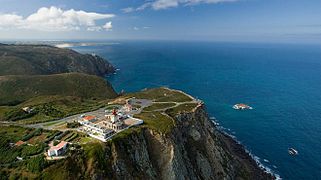 Cabo da Roca, the westernmost point of mainland Europe.