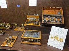 Récepteur radio T.S.F., fin du XIXe siècle