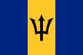 Vlag van Barbados Sien ook: Lys van vlae van Barbados