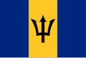 Barbados के झंडा