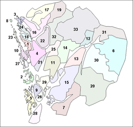 Hordaland – Mappa