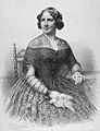 Second known U.S. Lithograph of Jenny Lind circa September - October 1850