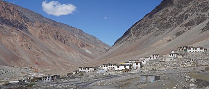 Kargyak - panorama from south, Zanskar, Ladakh