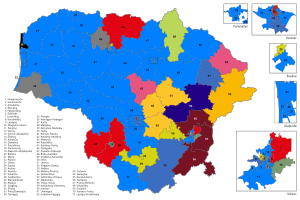 Elecciones parlamentarias de Lituania de 1996