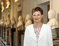 Madame Chantal Arens, Première Présidente de la Cour de cassation - image libre de droits.jpg