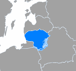 Verspreiding van Litaus