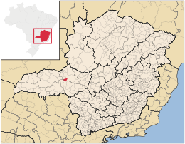 Iraí de Minas – Mappa