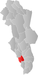 Nord-Odal – Mappa