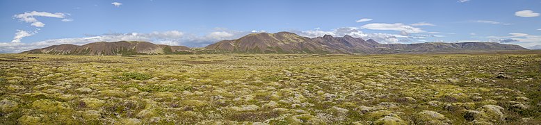 Paisaje cerca de Laugarvatn, Vesturland, Islandia, 2014-08-16, DD 065-069 PAN.JPG