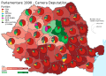 Romanian legislative election 1990 - Chamber of Deputees