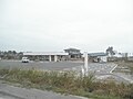 津波の直撃を受けたローソン山元町笠野店の址 （2011年11月5日、高瀬字笠野）