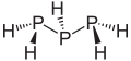 Deutsch: Struktur von Triphosphan English: Structure of Triphosphane