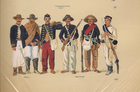 Ejército brasileño en la Guerra de Canudos en 1897.