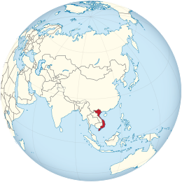 Map of Vietnam