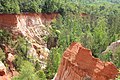 View from top of Providence Canyon