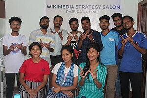 Wikimedia strategy salon in Nepal