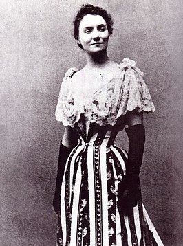 Yvette Guilbert ca. 1890.