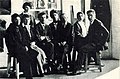 Professors at the People's Art School in Vitebsk. 19 July 1919.