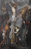 Christus aan het kruis van Antoon van Dyck