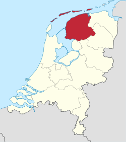 Frisia - Localizzazione