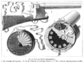 Image 23Louis Poyet [fr]'s engraving of the mechanism of the "fusil photographique" as published in La Nature (april 1882) (from History of film technology)